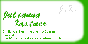 julianna kastner business card